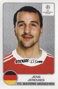 Sticker Jens Jeremies - UEFA Champions League 2001-2002 n. 236 - Panini