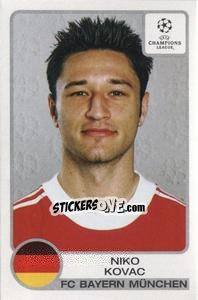 Sticker Niko Kovac - UEFA Champions League 2001-2002 - Panini