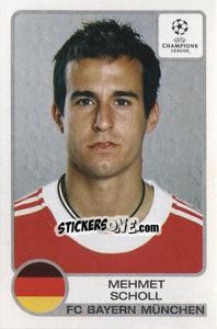 Sticker Mehmet Scholl - UEFA Champions League 2001-2002 n. 241 - Panini