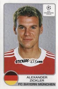 Sticker Alexander Zickler - UEFA Champions League 2001-2002 - Panini