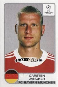 Sticker Carsten Jancker - UEFA Champions League 2001-2002 - Panini