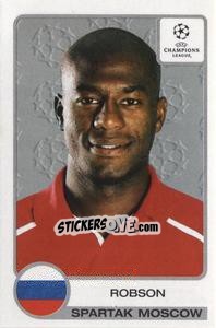 Sticker Robson - UEFA Champions League 2001-2002 n. 262 - Panini
