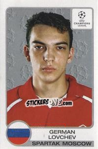 Cromo German Lovchev - UEFA Champions League 2001-2002 n. 266 - Panini