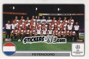 Sticker Feyenoord Team - UEFA Champions League 2001-2002 - Panini