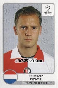 Sticker Tomasz Rzasa - UEFA Champions League 2001-2002 n. 274 - Panini