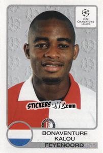 Sticker Bonaventure Kalou - UEFA Champions League 2001-2002 n. 282 - Panini