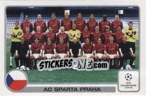 Sticker Sparta Prague Team - UEFA Champions League 2001-2002 n. 286 - Panini