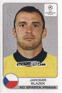 Sticker Jaromir Blazek - UEFA Champions League 2001-2002 - Panini