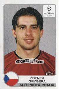 Cromo Zdenek Grygera - UEFA Champions League 2001-2002 - Panini