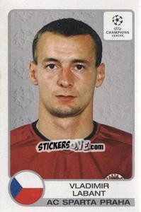 Sticker Vladimir Labant - UEFA Champions League 2001-2002 - Panini