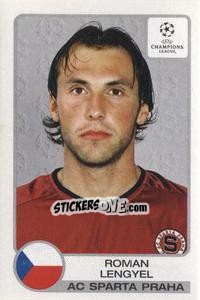 Sticker Roman Lengyel - UEFA Champions League 2001-2002 - Panini