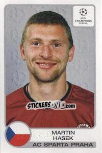 Sticker Martin Hasek - UEFA Champions League 2001-2002 - Panini