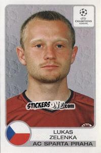 Cromo Lukas Zelenka - UEFA Champions League 2001-2002 - Panini