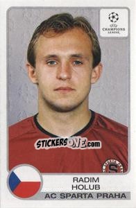 Sticker Radim Holub - UEFA Champions League 2001-2002 - Panini