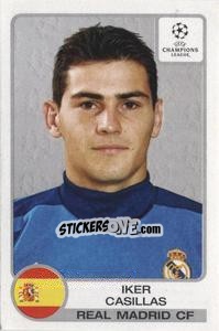 Sticker Iker Casillas - UEFA Champions League 2001-2002 n. 2 - Panini