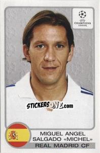 Sticker Michel Salgado - UEFA Champions League 2001-2002 n. 3 - Panini