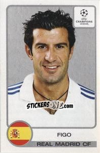 Sticker Luis Figo - UEFA Champions League 2001-2002 n. 15 - Panini