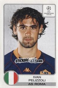 Sticker Ivan Pelizzoli - UEFA Champions League 2001-2002 n. 21 - Panini