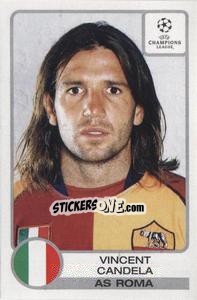 Sticker Vincent Candela - UEFA Champions League 2001-2002 n. 26 - Panini