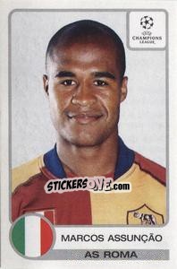 Sticker Marcos Assuncao - UEFA Champions League 2001-2002 - Panini