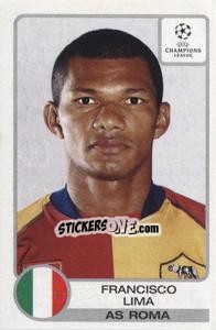 Sticker Francisco Lima - UEFA Champions League 2001-2002 - Panini