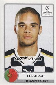 Sticker Frechaut - UEFA Champions League 2001-2002 n. 41 - Panini