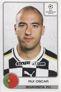 Cromo Rui Oscar - UEFA Champions League 2001-2002 - Panini