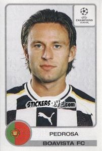 Sticker Pedrosa - UEFA Champions League 2001-2002 n. 50 - Panini