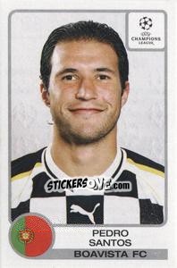 Sticker Pedro Santos - UEFA Champions League 2001-2002 n. 52 - Panini
