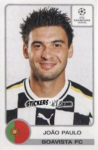 Sticker Joao Paulo - UEFA Champions League 2001-2002 - Panini