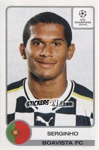 Sticker Serginho - UEFA Champions League 2001-2002 n. 57 - Panini