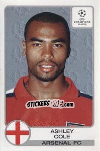 Sticker Ashley Cole - UEFA Champions League 2001-2002 n. 60 - Panini