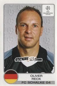 Sticker Oliver Beck - UEFA Champions League 2001-2002 n. 78 - Panini