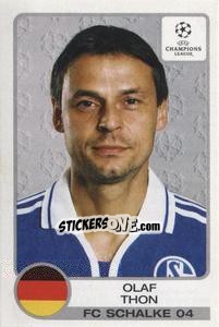 Sticker Olaf Thon - UEFA Champions League 2001-2002 - Panini