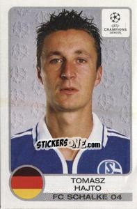 Figurina Tomasz Hajto - UEFA Champions League 2001-2002 n. 82 - Panini