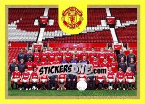 Sticker Team Manchester United - Manchester United 2010-2011 n. 2 - Panini