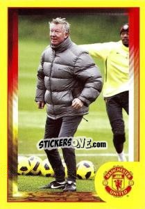 Sticker Sir Alex Ferguson - Manchester United 2010-2011 - Panini