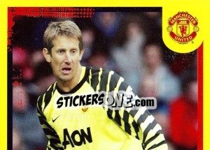 Sticker Edwin van der Sar (1 of 2) - Manchester United 2010-2011 n. 8 - Panini
