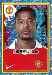 Sticker Patrice Evra - Manchester United 2010-2011 n. 16 - Panini