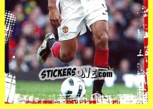 Sticker Rio Ferdinand (2 of 2) - Manchester United 2010-2011 - Panini