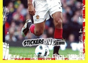 Sticker Rio Ferdinand (2 of 2) - Manchester United 2010-2011 n. 29 - Panini