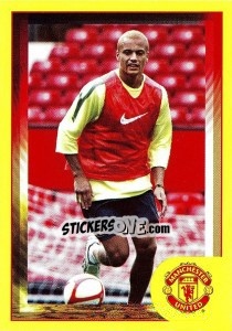 Sticker Wes Brown - Manchester United 2010-2011 n. 35 - Panini