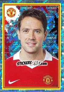 Sticker Michael Owen - Manchester United 2010-2011 n. 36 - Panini
