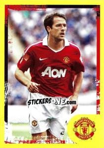 Sticker Michael Owen - Manchester United 2010-2011 n. 37 - Panini