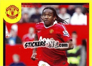 Sticker Anderson (1 of 2) - Manchester United 2010-2011 - Panini