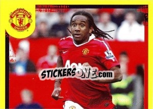 Sticker Anderson (1 of 2) - Manchester United 2010-2011 n. 43 - Panini