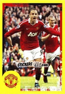 Sticker Dimitar Berbatov - Manchester United 2010-2011 n. 47 - Panini
