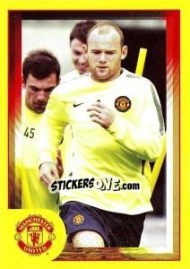 Sticker Wayne Rooney - Manchester United 2010-2011 n. 55 - Panini