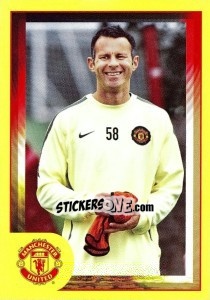 Sticker Ryan Giggs - Manchester United 2010-2011 n. 60 - Panini