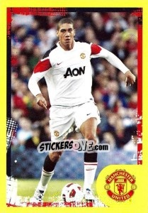 Sticker Chris Smalling - Manchester United 2010-2011 n. 62 - Panini
